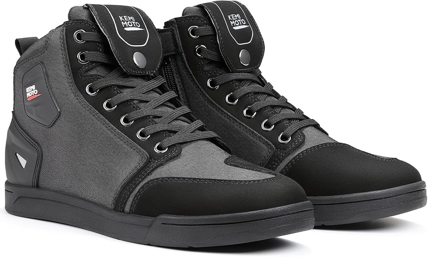 KEMIMOTO Motorcycle Shoes Review: Rugged Canvas Riding Shoes