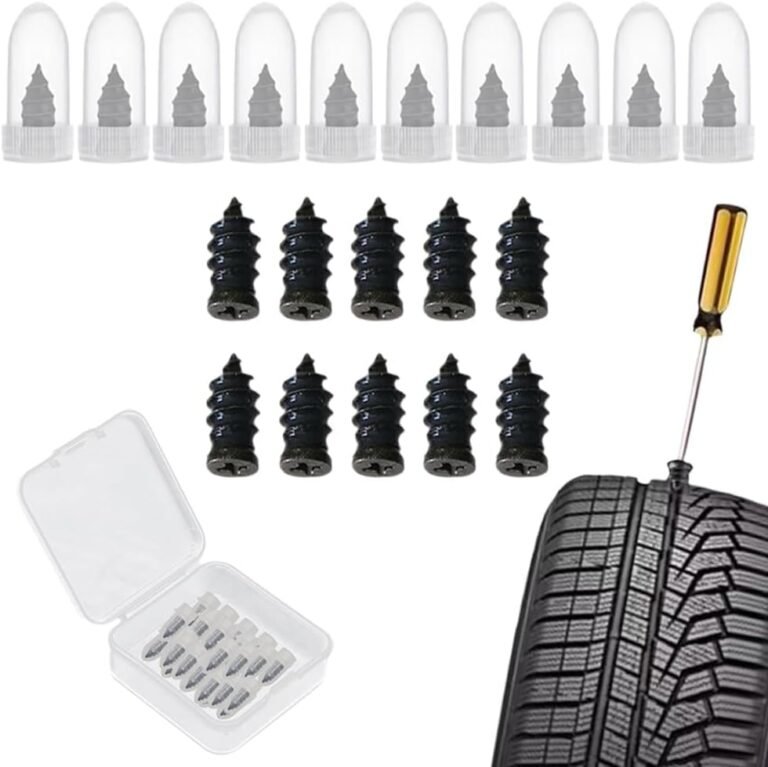 Tire Repair Rubber Nail Kit Review: 2026 Upgraded Spiral Studs