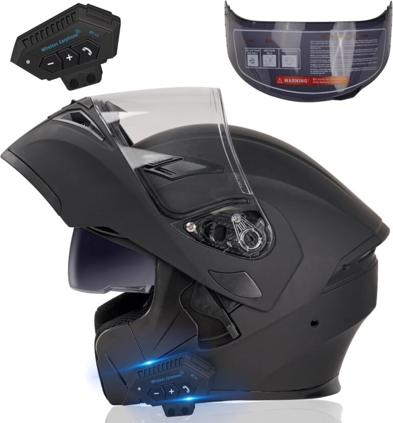 Bluetooth Motorcycle Helmet Review: Modular DOT Flip-Up Option