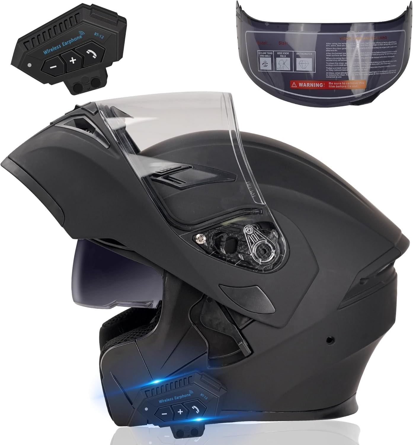 Bluetooth Motorcycle Helmet Review: Modular DOT Flip-Up Option