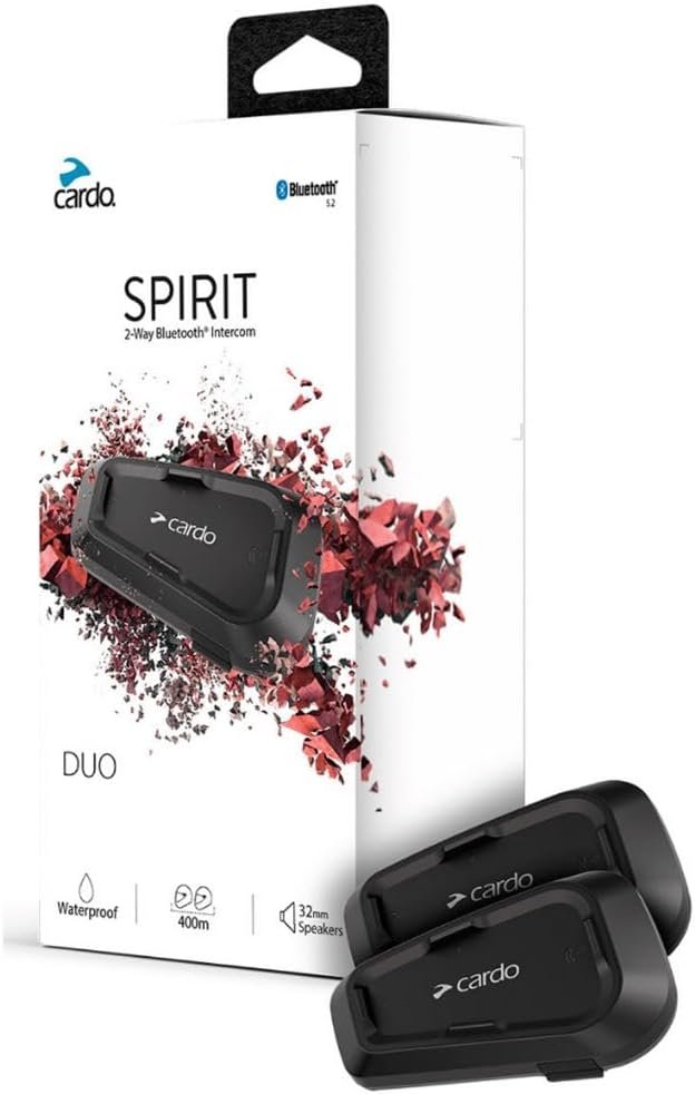 Cardo Systems Spirit Dual Pack Review: Motorcycle Bluetooth Headset