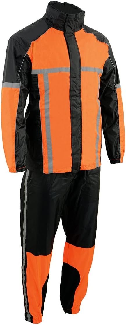 Milwaukee Leather MPM9510 Rain Suit Review: Hi‑Vis, Budget Layer