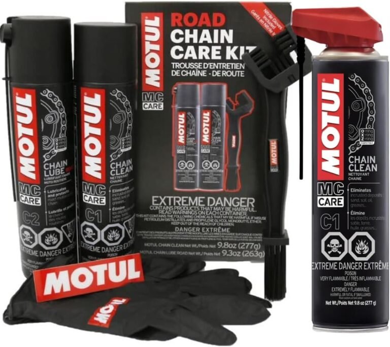 Motul Chain Care Bundle Review: C1 Cleaner (2-Pack) + C2 Lube Kit