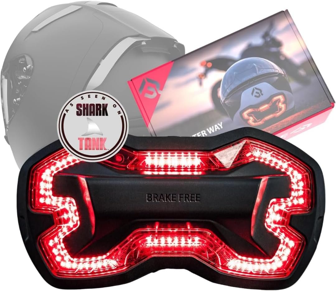 Brake Free Helmet Light Review: Wireless Smart Brake Light