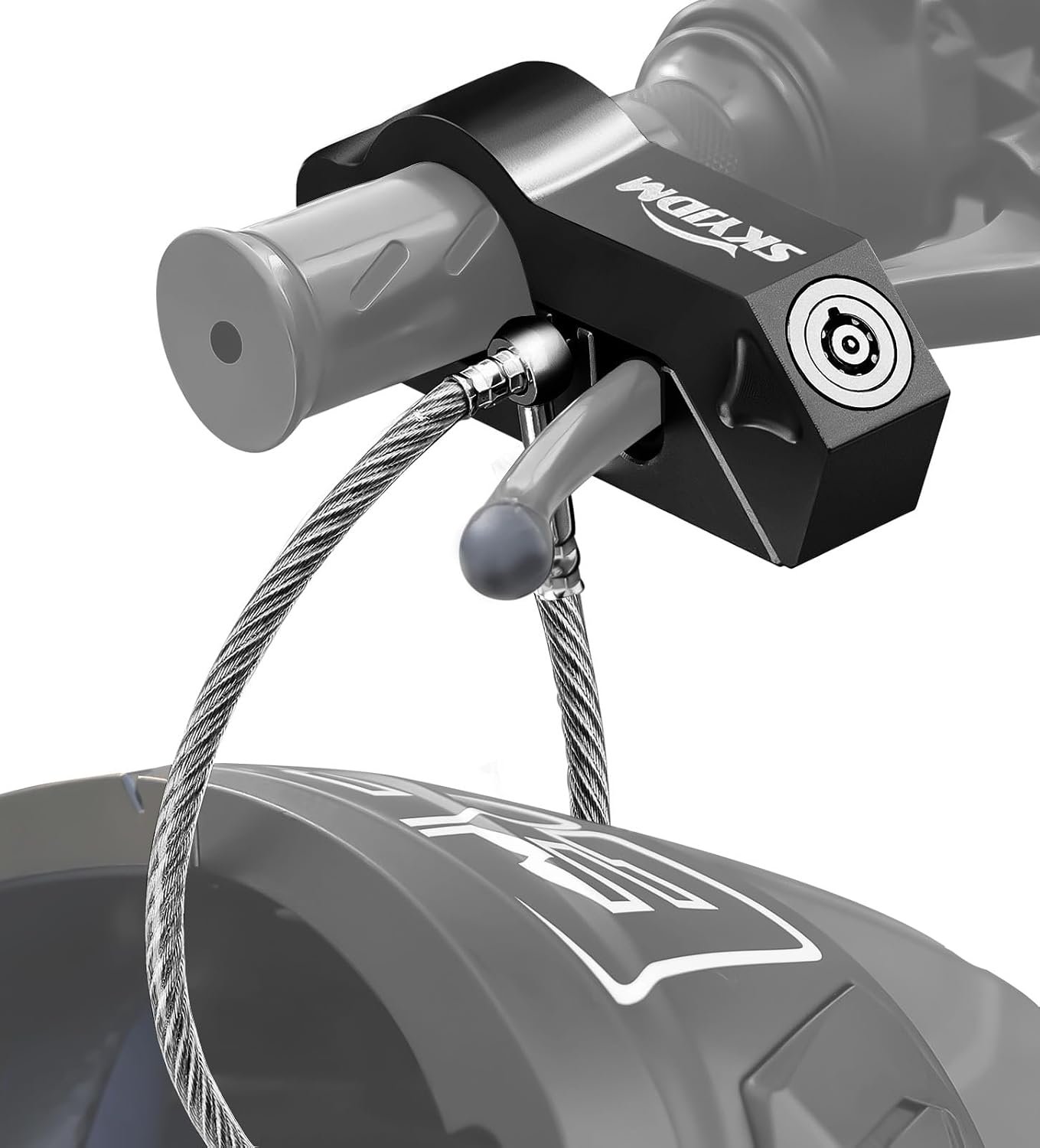 SKYJDM Motorcycle & Helmet Grip Lock Combo Review