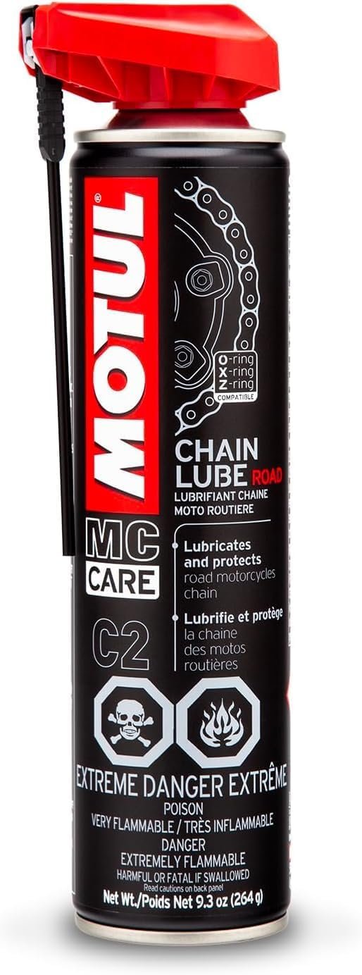 Motul C2 Chain Lube Road Review: Street & Sport Chain Spray