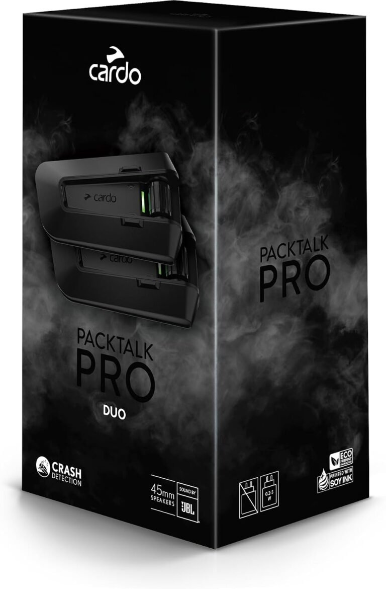 Cardo PACKTALK PRO Review: Helmet Communication with Crash Detection