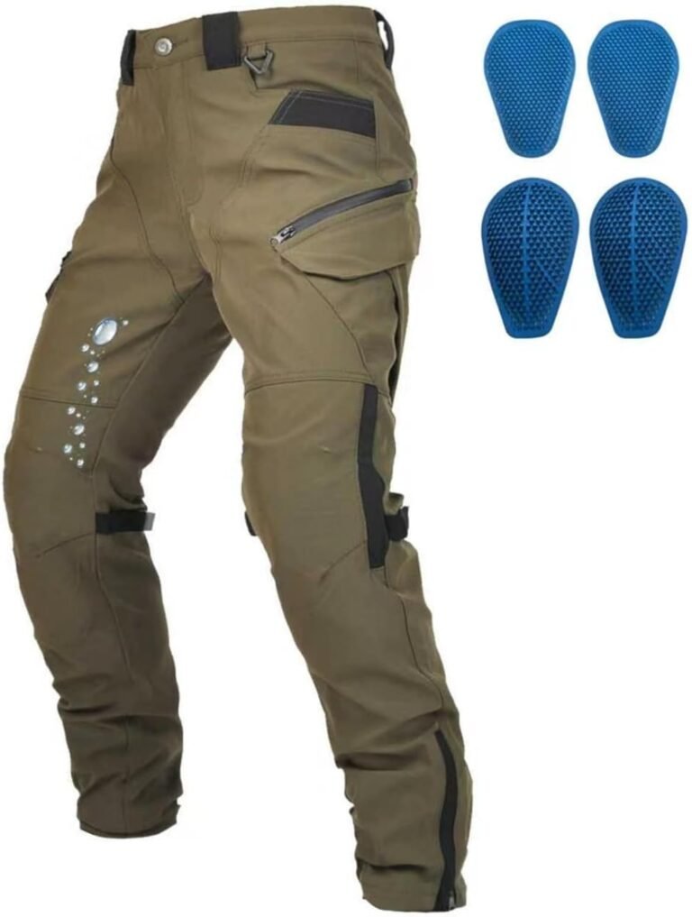 Men’s Motorcycle Pants with CE Armor (Honeycomb) Review