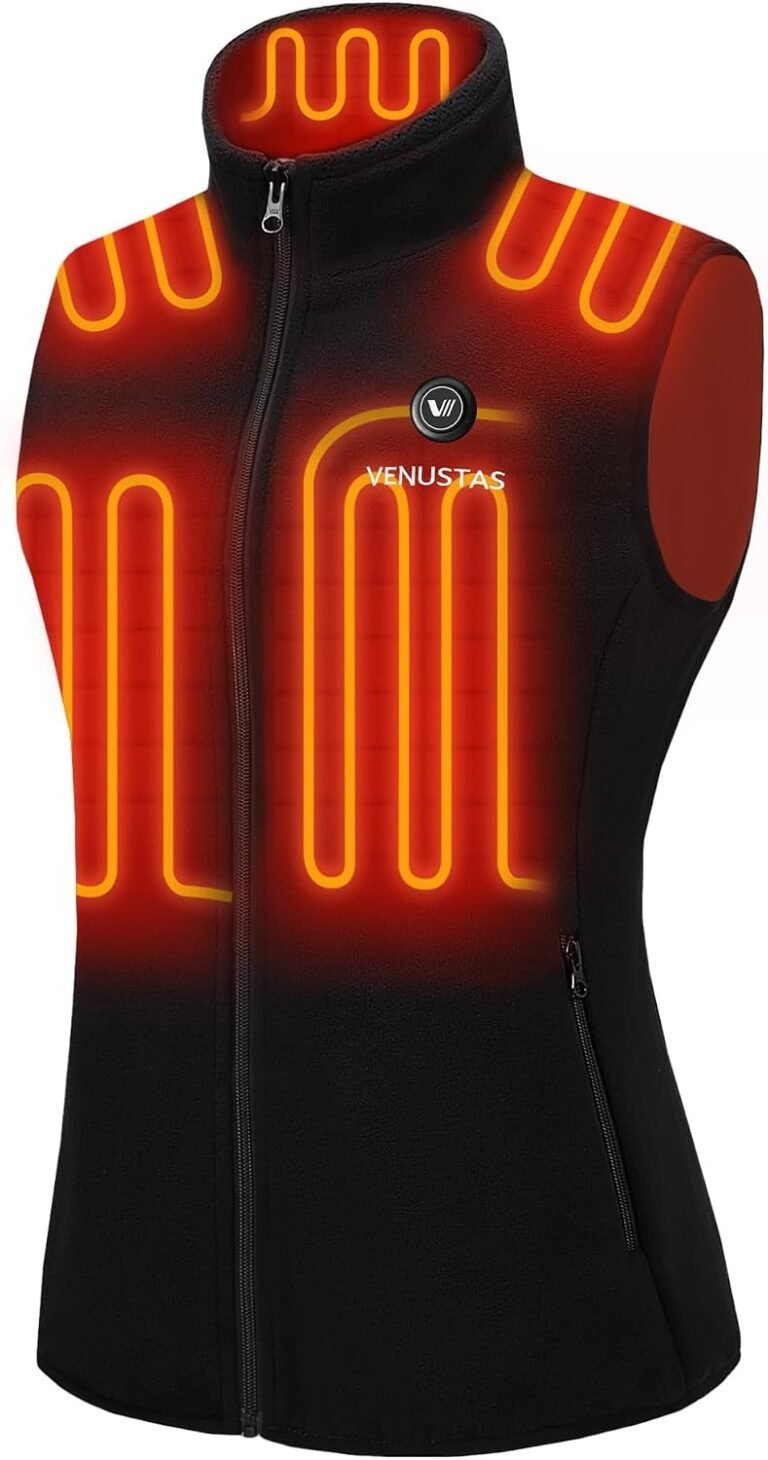 Venustas Women’s Fleece Heated Vest Review: Lightweight Heated Layer