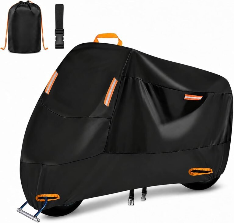 SECELES Heavy Duty Motorcycle Cover Review: XXL 86″ All-Season Protection