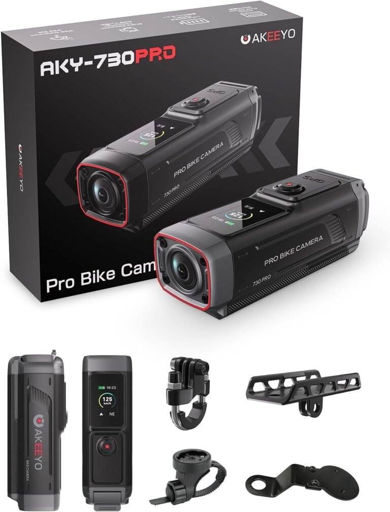 AKEEYO AKY-730Pro 4K Dash Cam Review: Bike-Mounted Action Camera