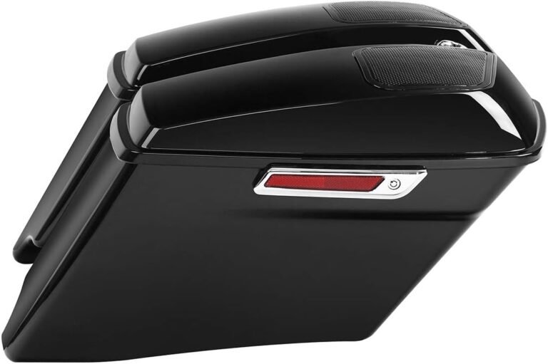 Motorcycle 4″ Stretched Saddlebags Review: Fits Harley Touring 2014–2024