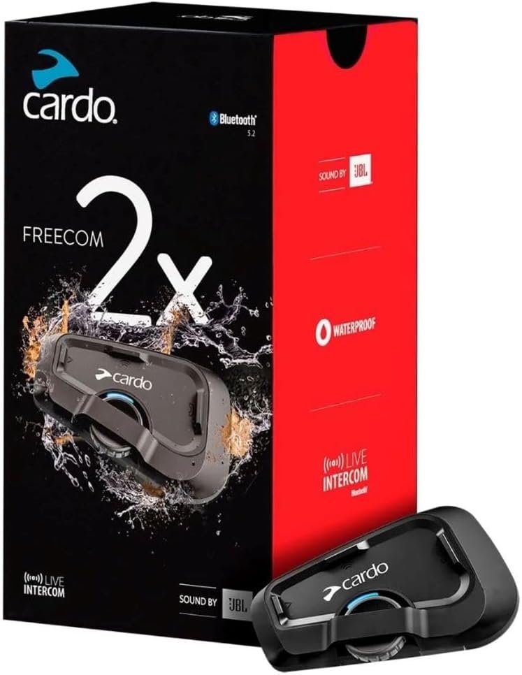 Cardo Systems FREECOM 2X Review: 2-Way Helmet Bluetooth Intercom