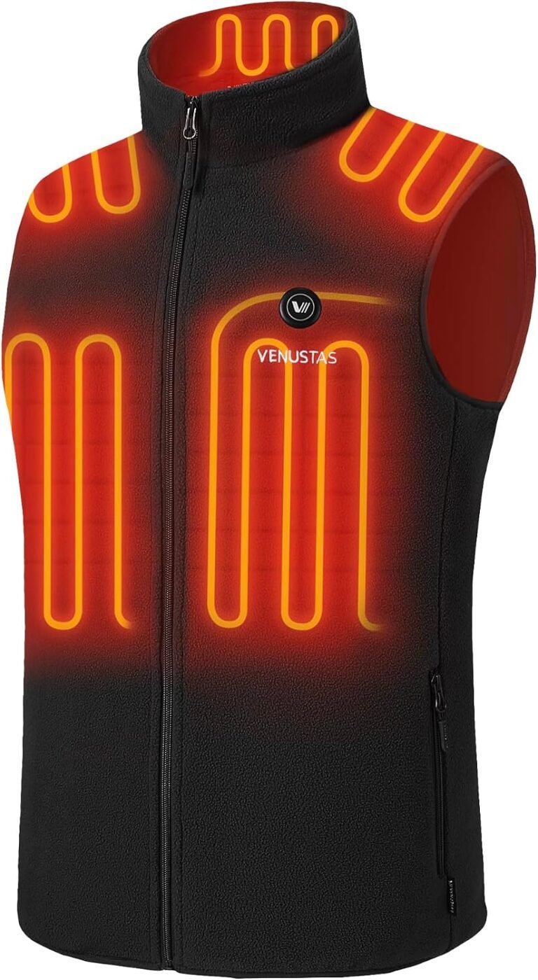 Venustas Heated Fleece Vest Review: 6-Zone Heated Vest