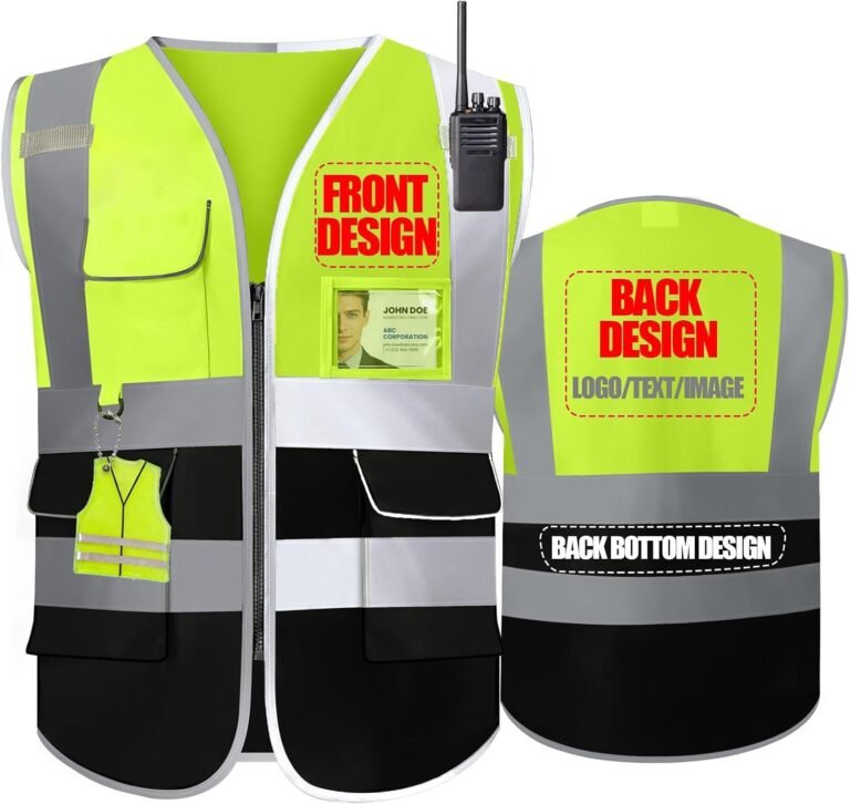 Custom Safety Vest Class 2 High-Visibility Reflective Vest Review