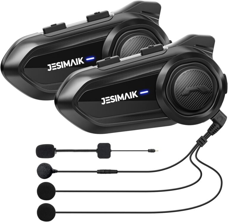 JESIMAIK R18 Lite Bluetooth Headset Review: 2-Pack Intercom