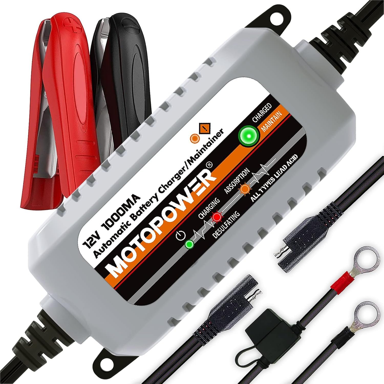 MOTOPOWER MP00205B 12V Charger Review: Smart Trickle Maintainer