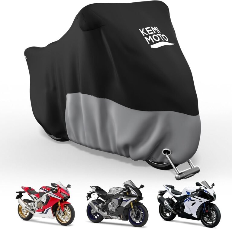 KEMIMOTO Heavy Duty 420D Motorcycle Cover Review