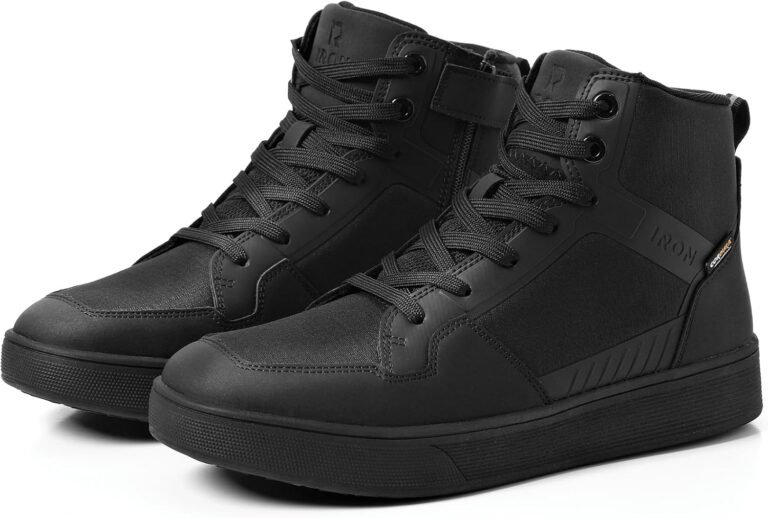 RIDEIRON Motorcycle Shoes Review: CE-rated Cordura Riding Boots