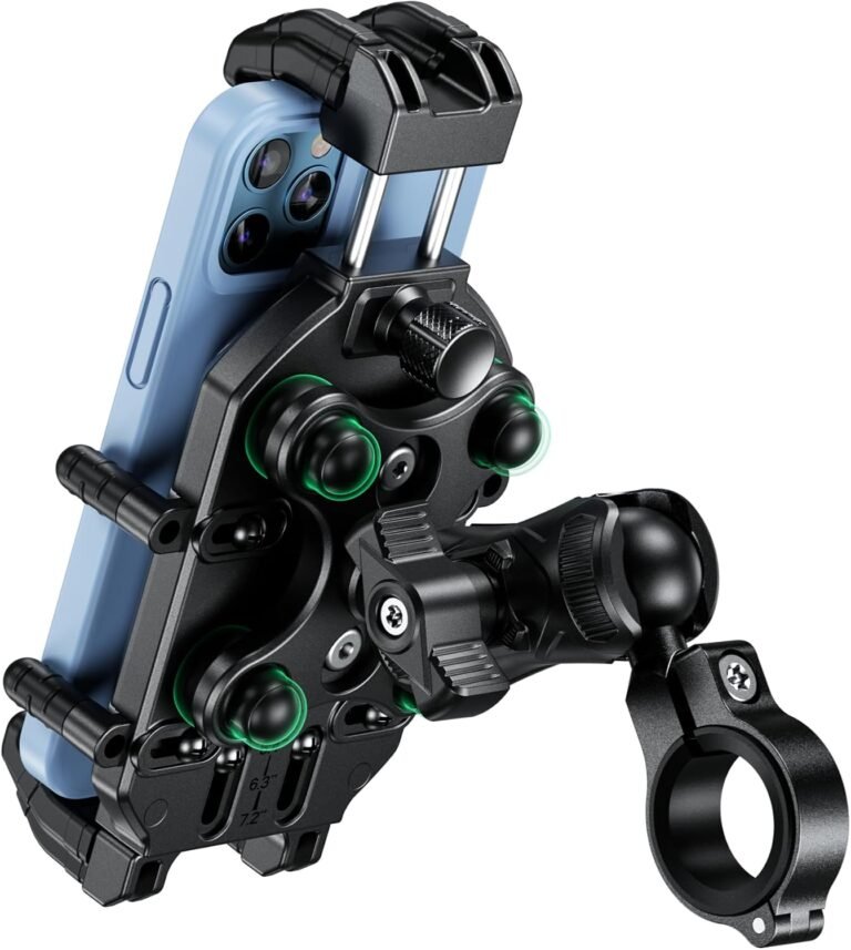 BRCOVAN Anti-Theft Motorcycle Phone Mount Review: Secure Cradle