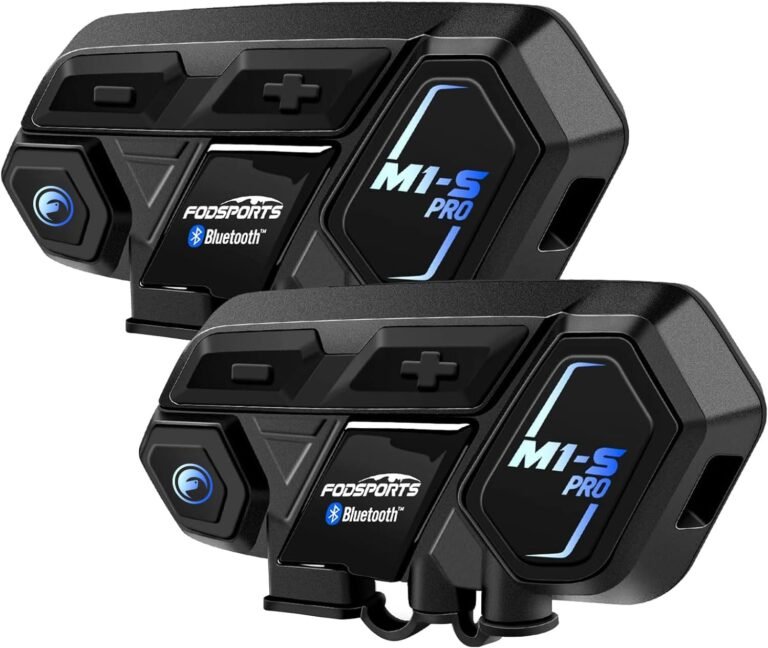 FODSPORTS M1-S PRO Review: 8-Rider Bluetooth Intercom