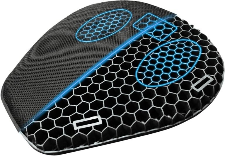 Motorcycle Seat Cushion 3D Honeycomb Gel Pad Review