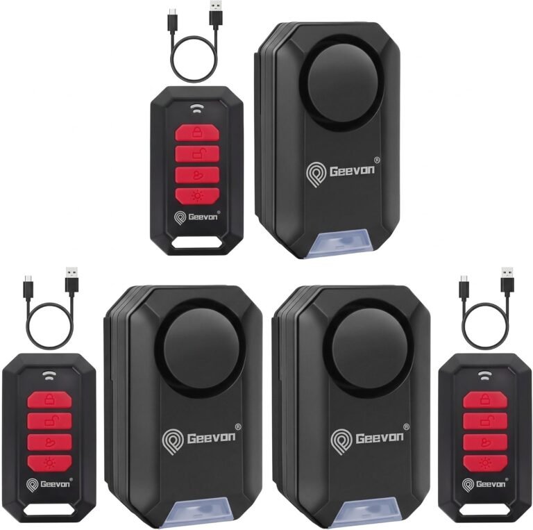 Geevon Bike Alarm Review: 135dB Wireless Anti-Theft Kit