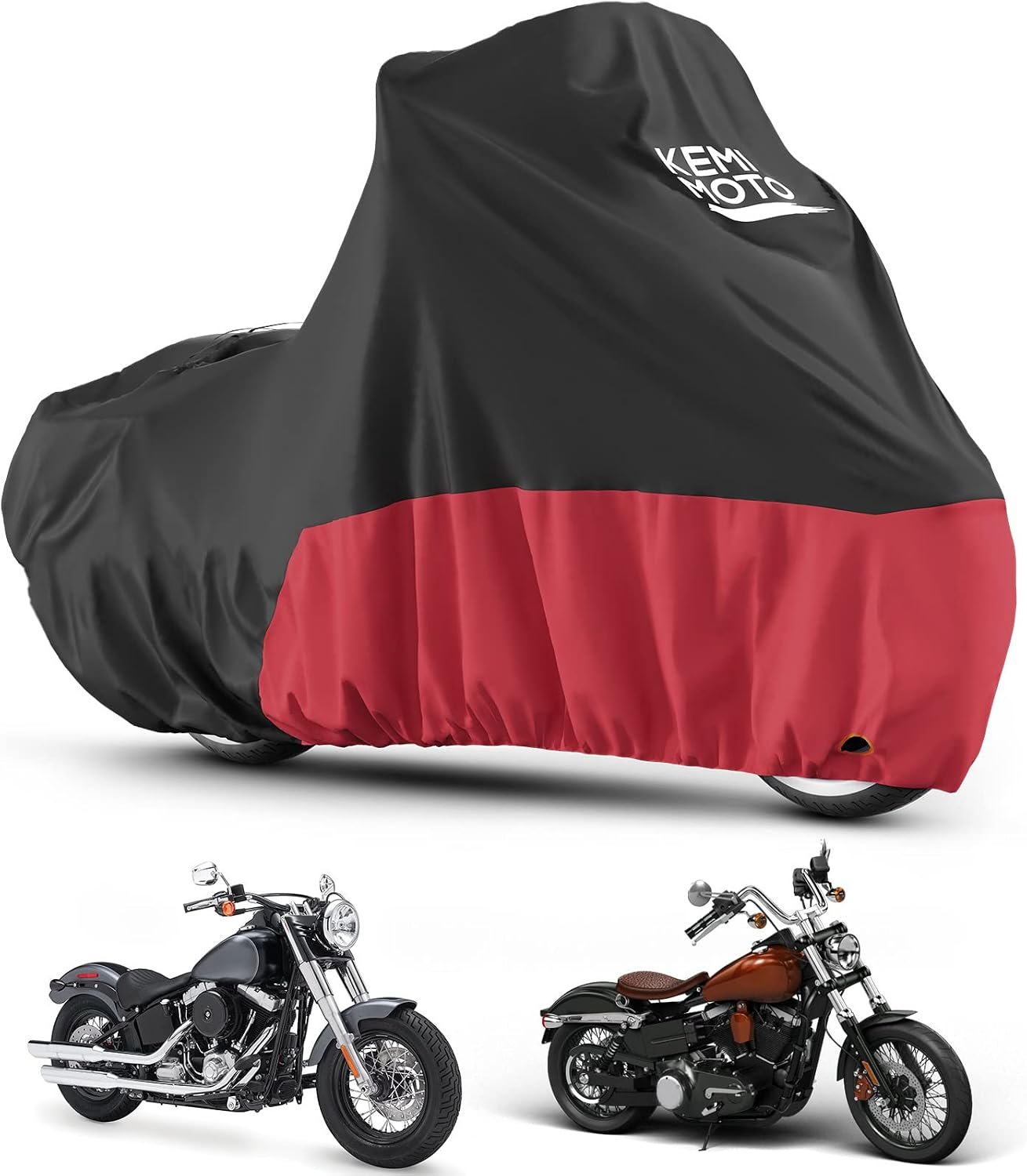 KEMIMOTO Heavy Duty 420D Motorcycle Cover Review: Cruiser Fit & Weather Protection