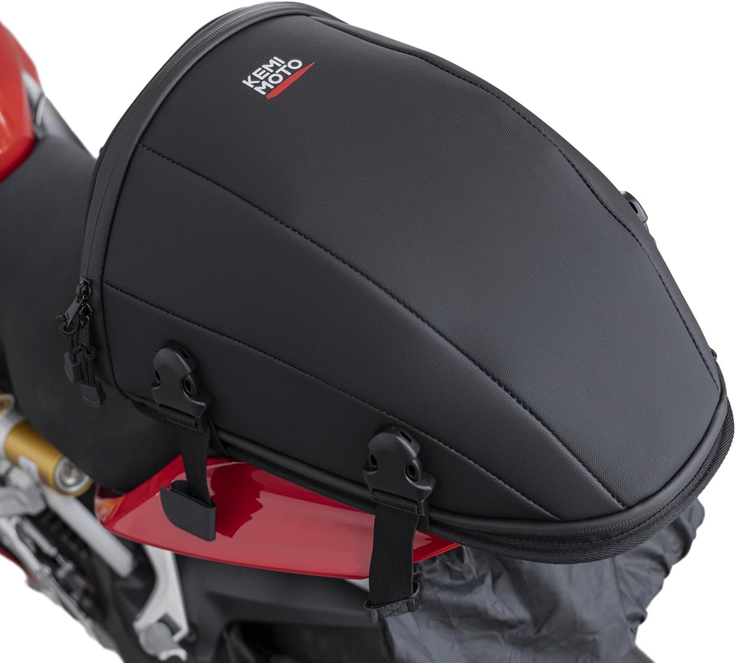 KEMIMOTO Tail Bag Review: Expandable Waterproof 10.5–12.5L