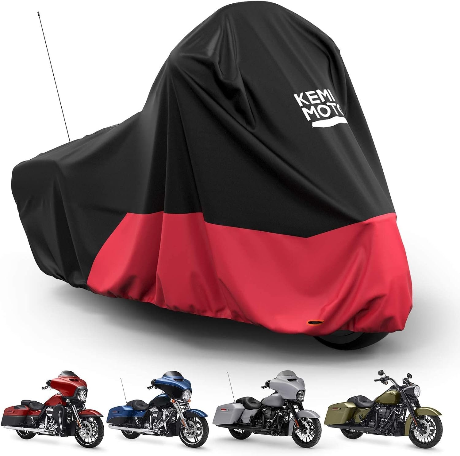 KEMIMOTO Heavy Duty 420D Motorcycle Cover Review: Touring Fit