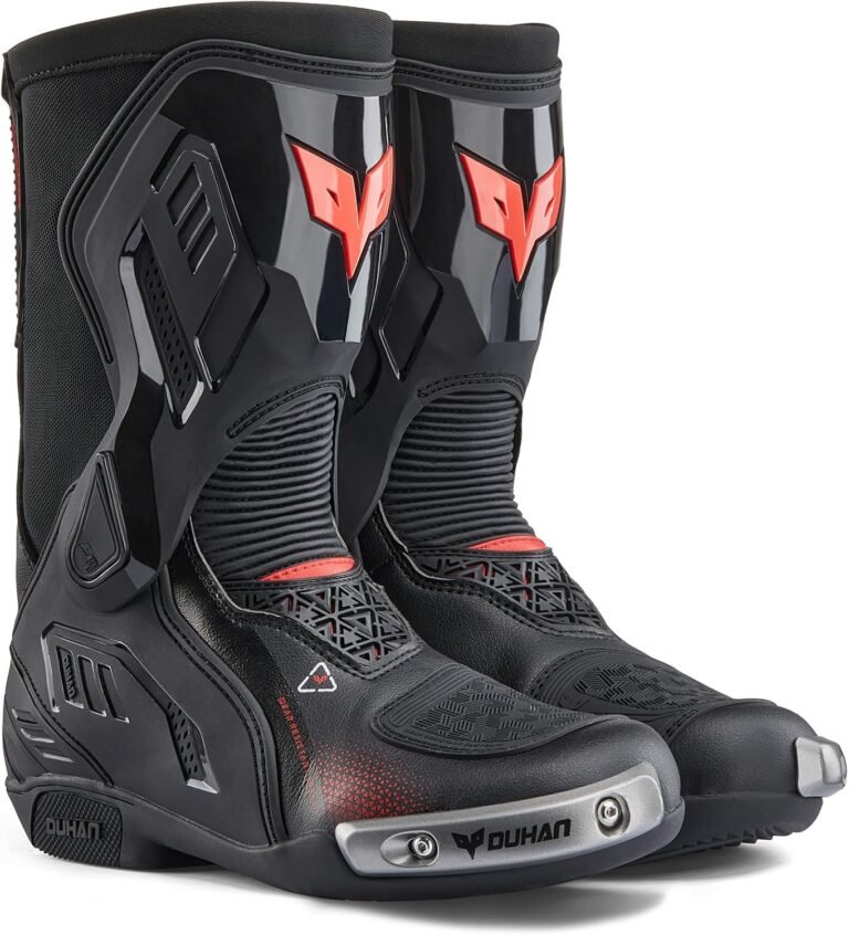 DUHAN Motocross Racing Boots Review: Dual-Axis Riding Boots