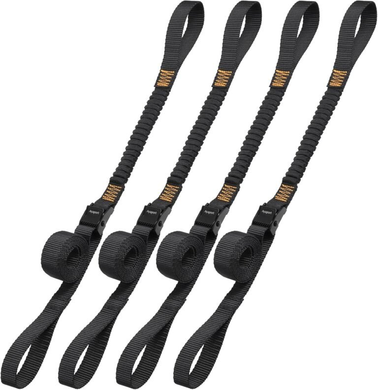 Ayaport Motorcycle Luggage Straps Review: Stretch-Adjustable Set