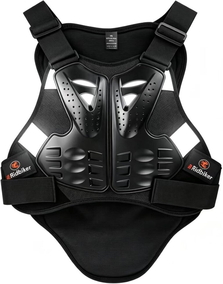RIDBIKER Chest Protector Review: Reflective Motocross Body Armor