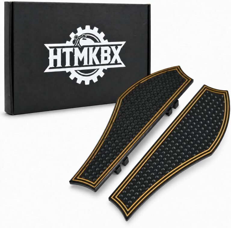HTMKBX Black & Gold Front Rider Floorboards Review