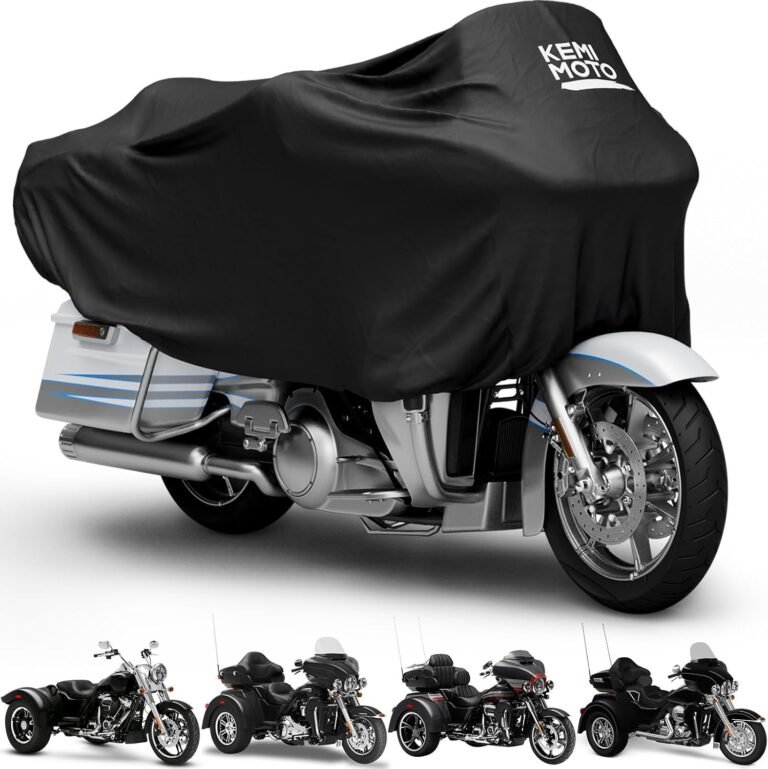 KEMIMOTO Heavy Duty 300D Half Motorcycle Cover Review