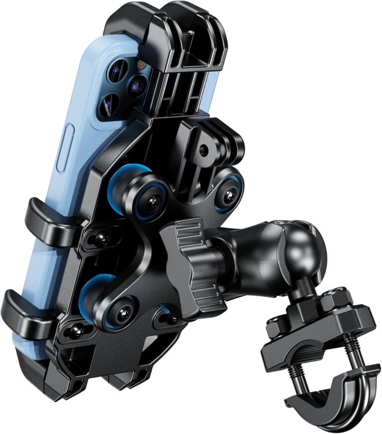 BRCOVAN Motorcycle Phone Mount Review: Anti-Shake Handlebar Phone Cradle