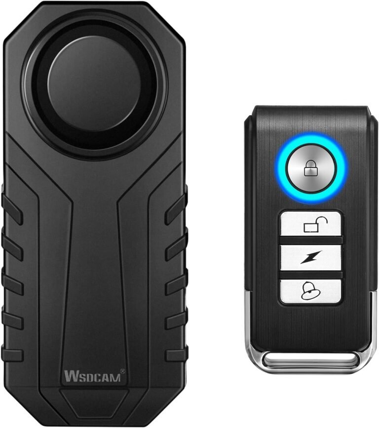 Wsdcam 113dB Bike Alarm Review: Waterproof Remote Alarm