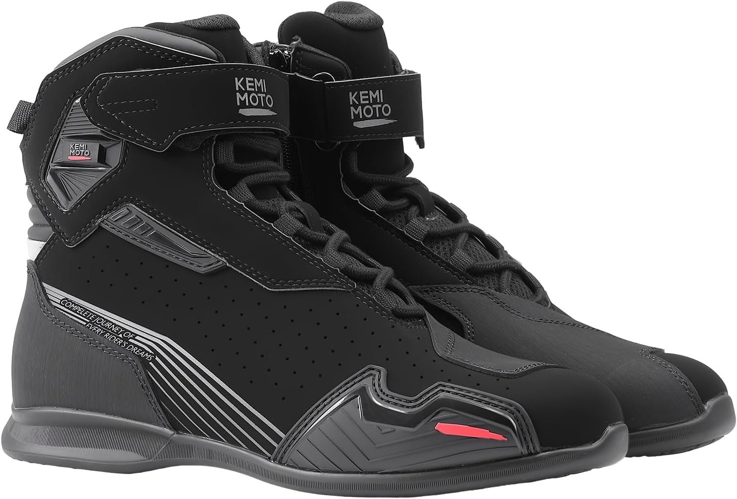 KEMIMOTO Motorcycle Boots Review: Breathable Mesh with Fleece Lining