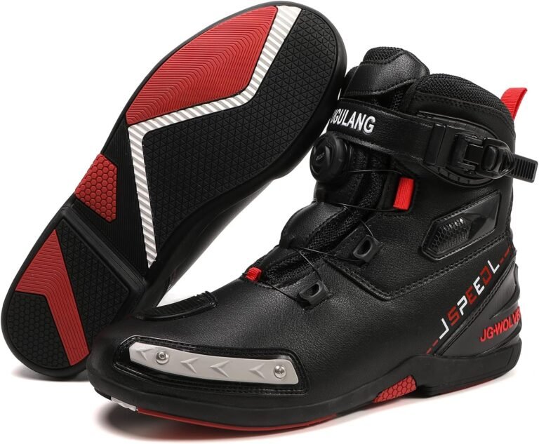 TEOKJ Motorcycle Shoes Review: Reinforced Street Riding Shoe