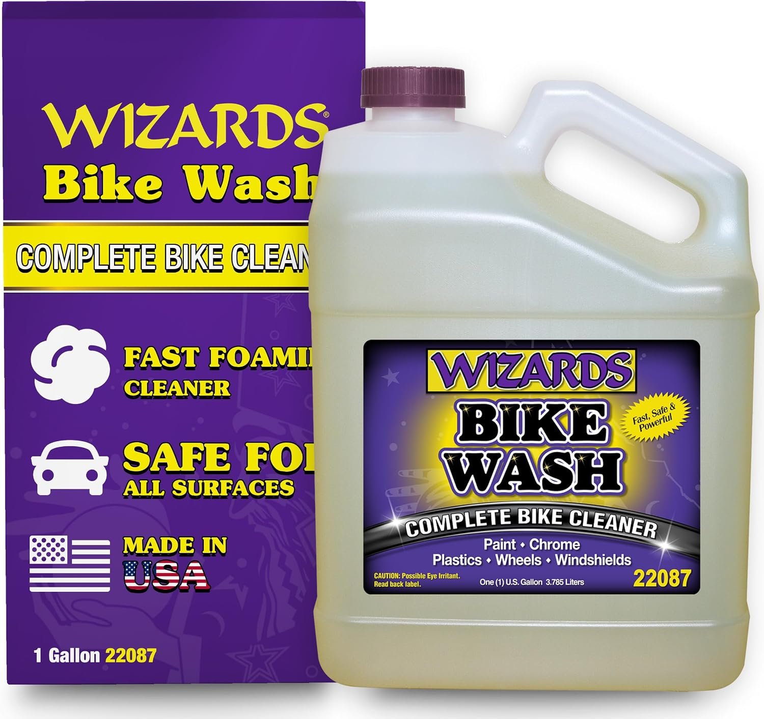 Wizards Complete Bike Wash Review: 1-Gallon Foaming Motorcycle Cleaner