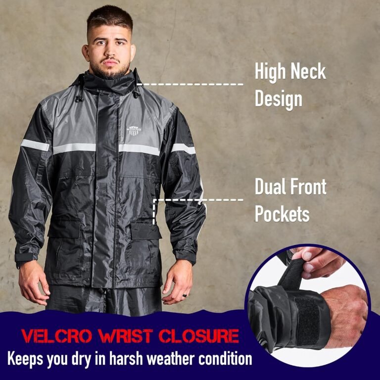 Nomad Motorcycle Rainsuit Review: 2-Piece Waterproof Rain Gear