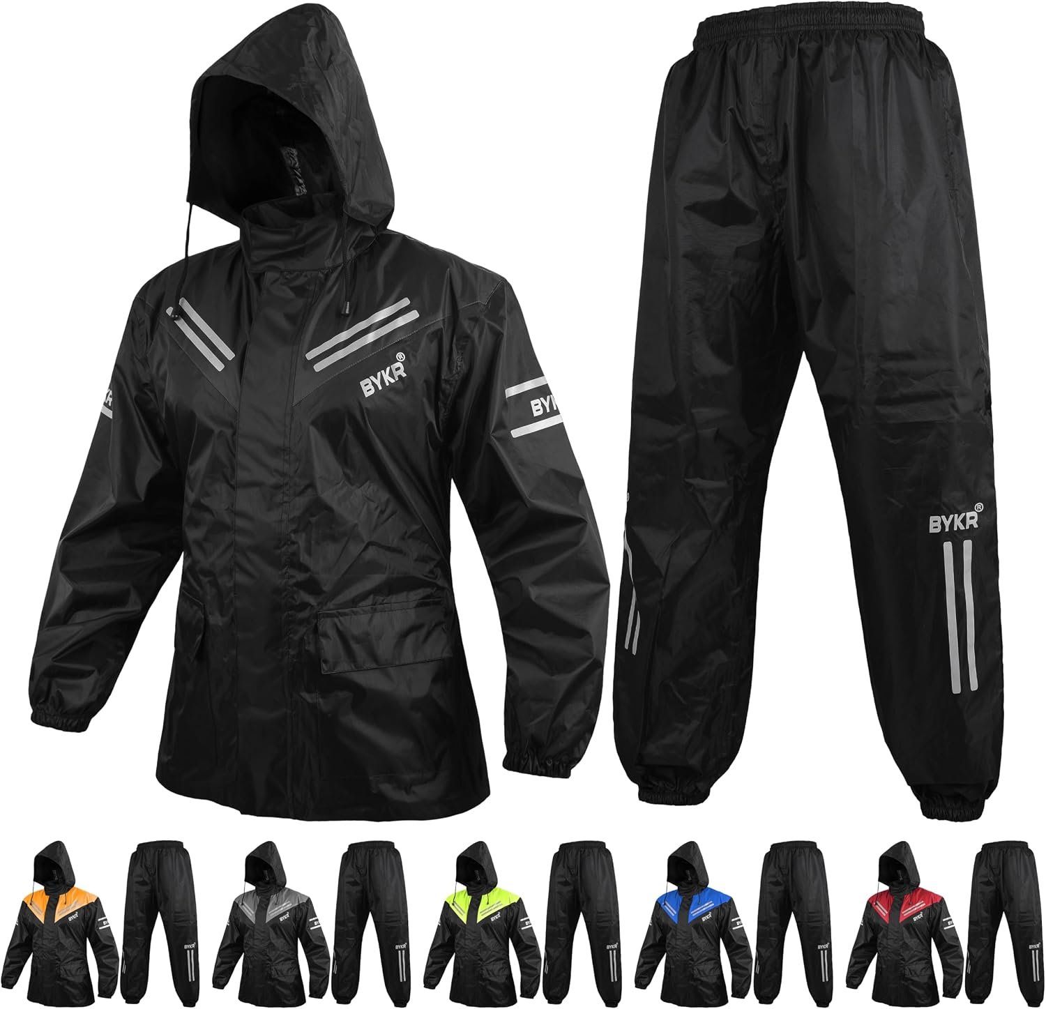 BYKR Waterproof Outdoors Motorcycle Rain Suit Review