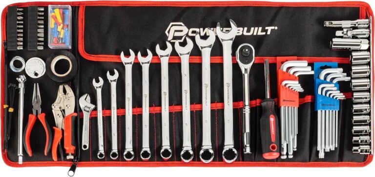 Powerbuilt 100-Piece Motorcycle Tool Kit Review: Roll Pouch Set