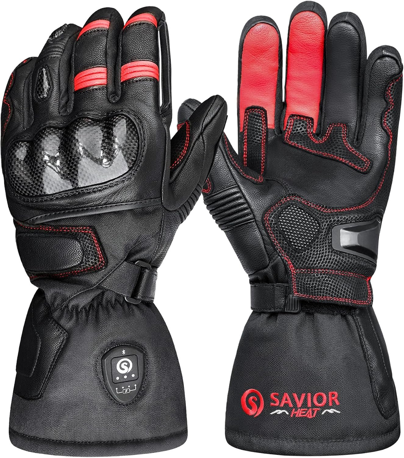 SAVIOR HEAT Heated Motorcycle Gloves Review: 7.4V 3000mAh