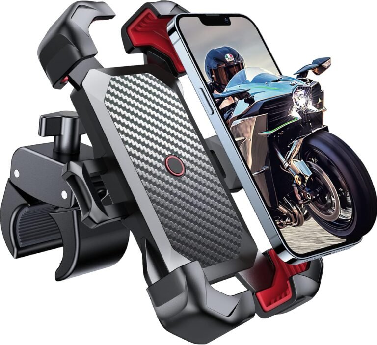 JOYROOM Motorcycle Phone Mount Review: 1s Auto Lock & Anti-Shake