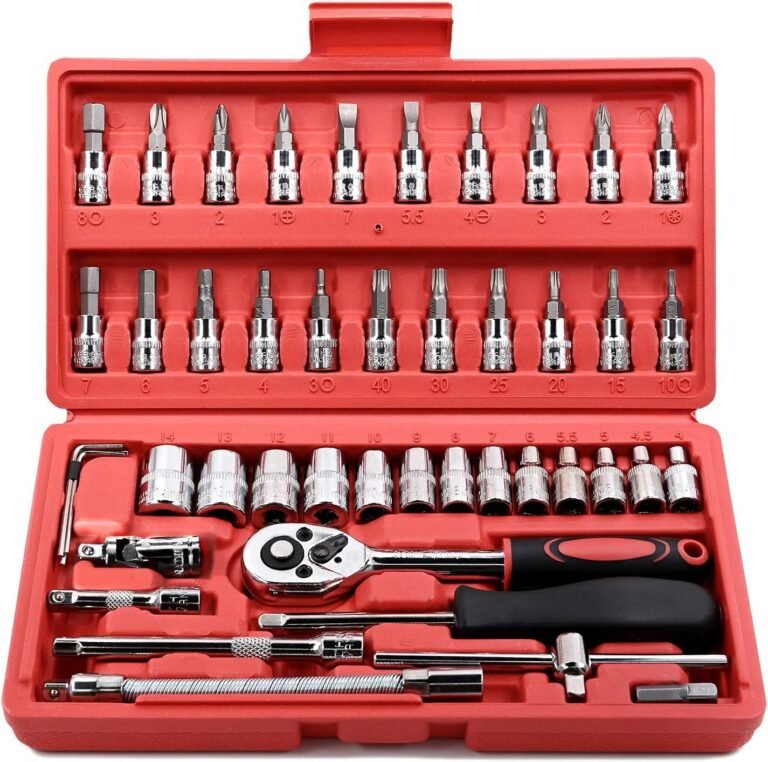 Egofine 46-Piece 1/4-Inch Drive Socket Ratchet Set Review