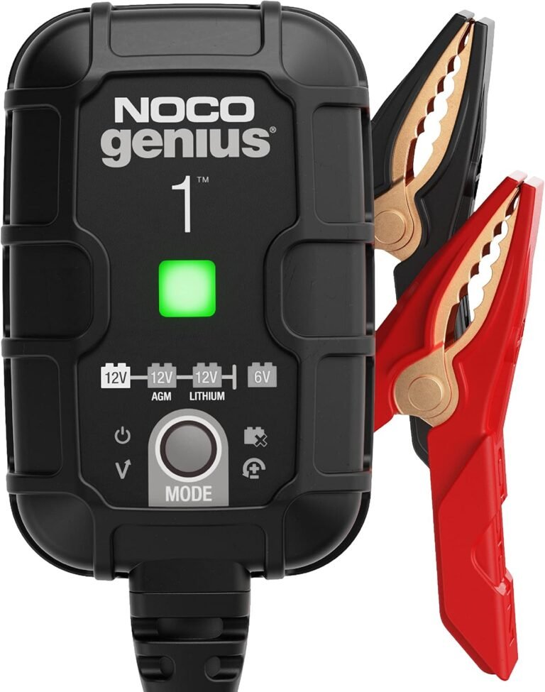 NOCO GENIUS1 Review: Compact 1A 6V/12V Smart Battery Charger