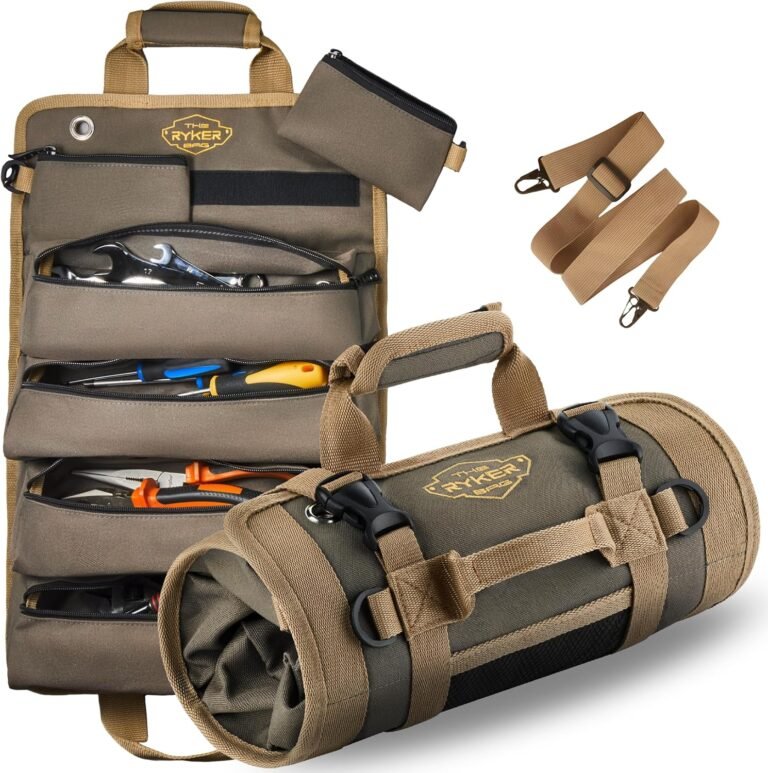 Ryker Heavy Duty Roll Up Tool Bag Organizer Review